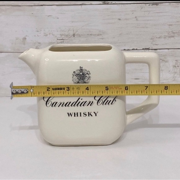 Vintage Canadian Club Whiskey Pitcher - Picture 7 of 8